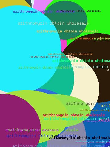 Azithromycin Obtain Wholesale